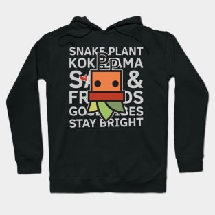 Typography Plantee Hoodie